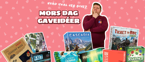 Mors Dag gaveidéer – Brætspil og hyggelige oplevelser derhjemme