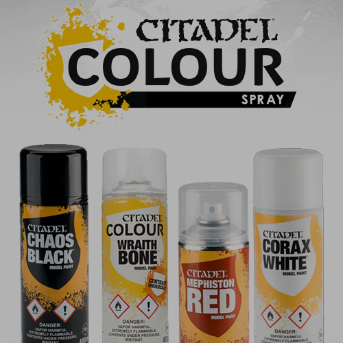 Køb Citadel Sprays Stort Udvalg af Spraymaling Spilforsyningen