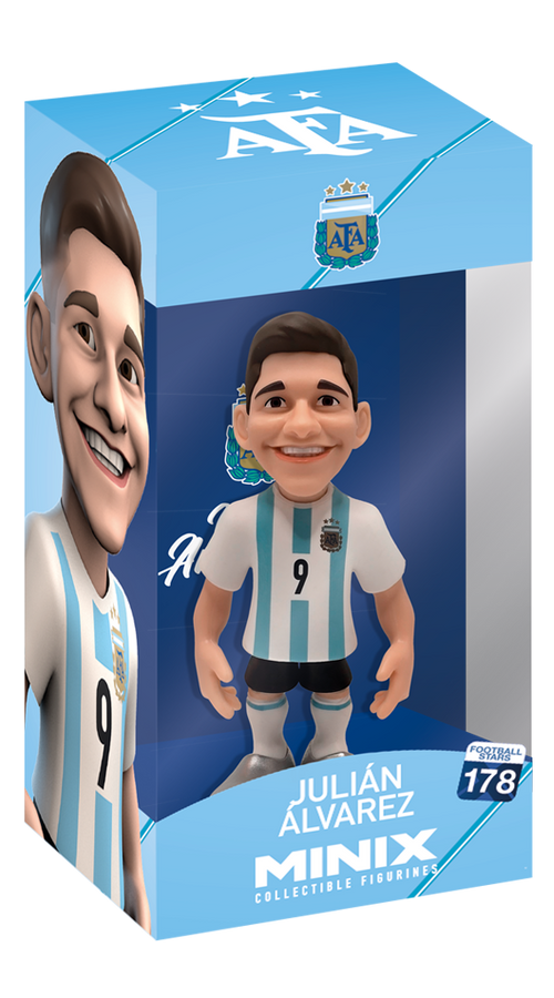 Minix Football Stars - Argentina Julian Alvarez (12 cm) #178