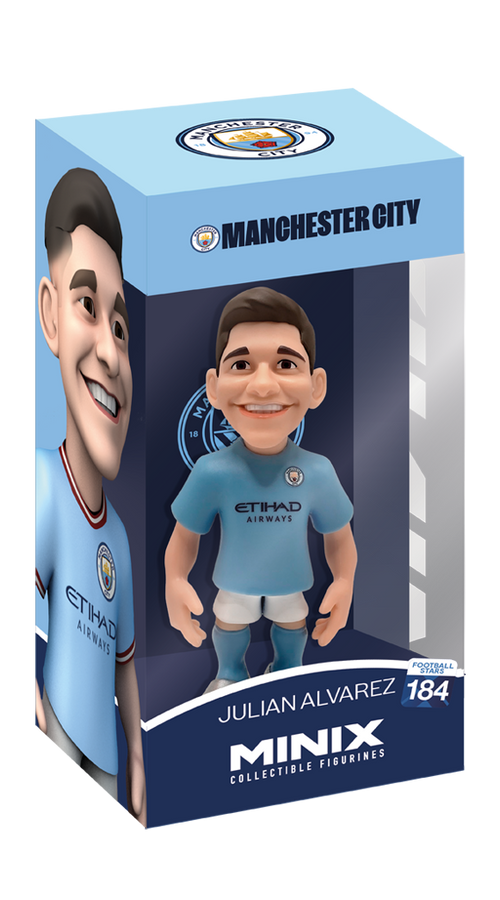 Minix Football Stars - Manchester City Julian Alvarez (12 cm) #184