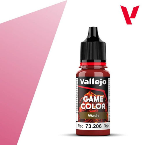 (73206) Vallejo Game Color Wash - Red Wash