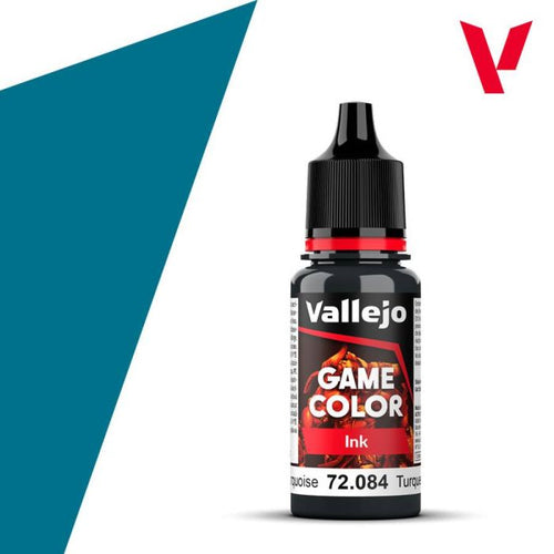(72084) Vallejo Game Color Ink - Dark Turquoise