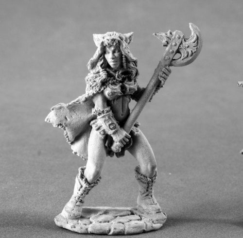 Reaper Legends - Kyrie Female Barbarian (Metal)