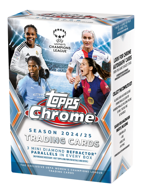 Topps Chrome UEFA Women's Champions League 2024/25 - Value Box