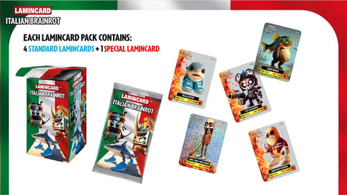 Lamincard Italian Brainrot - Booster Pack