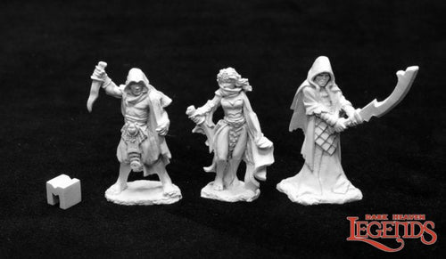 Reaper Legends - Cultist Minions (3) (Metal)