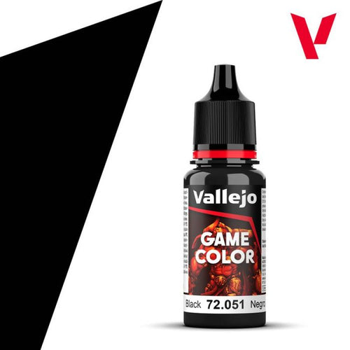 (72051) Vallejo Game Color - Black