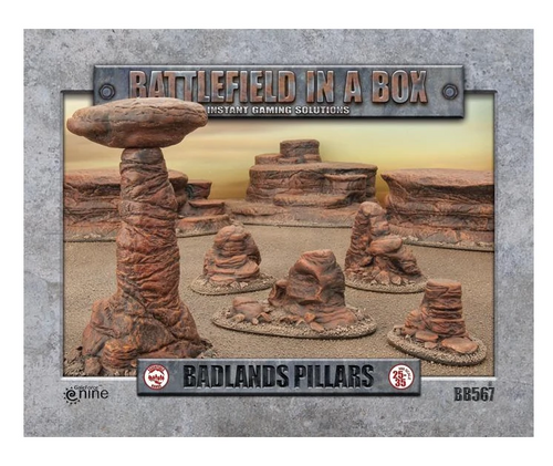 Battlefield in a Box: Badlands Pillars