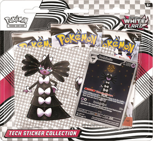 Pokemon Scarlet & Violet 10.5 - White Flare - Tech Sticker Collection - Gothitelle