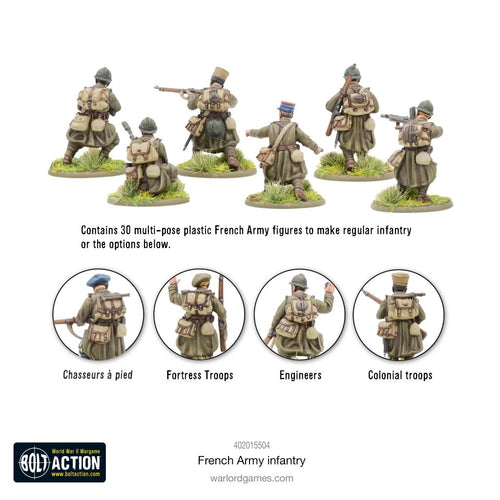 Bolt Action: French Army Infantry (Eng)