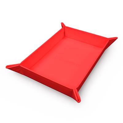 Ultra PRO Vivid Magnetic Foldable Dice Tray - Red