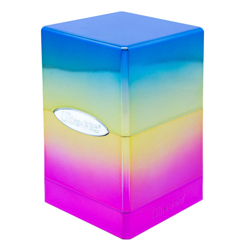 Ultra PRO Satin Tower Deck Box - Rainbow