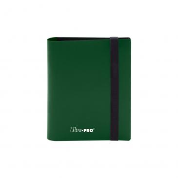 Ultra PRO 2-Pocket Eclipse PRO-Binder - Forest Green