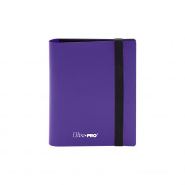 Ultra PRO 2-Pocket Eclipse PRO-Binder - Royal Purple