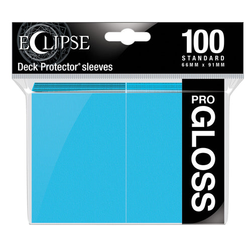 Ultra PRO Eclipse Gloss Standard Sleeves - Sky Blue (100)