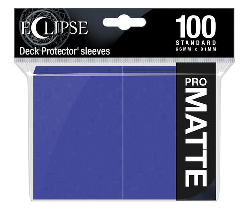 Ultra PRO Eclipse Matte Standard Sleeves - Royal Purple (100)