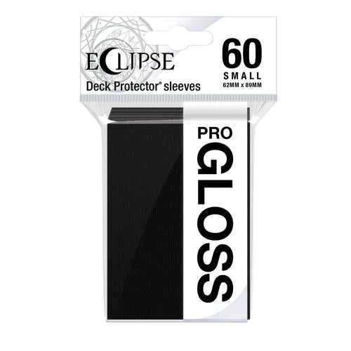 Ultra PRO Eclipse Gloss Small Sleeves - Jet Black (60)