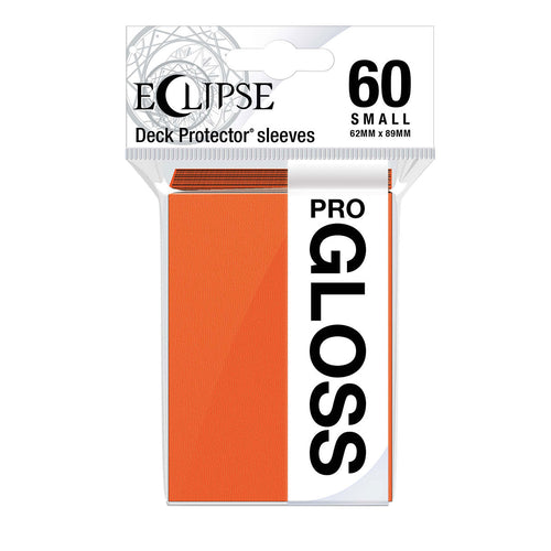 Ultra PRO Eclipse Gloss Small Sleeves - Pumpkin Orange (60)