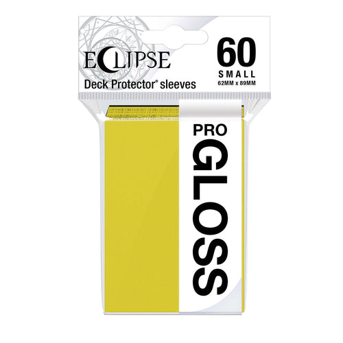 Ultra PRO Eclipse Gloss Small Sleeves - Lemon Yellow (60)