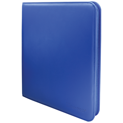 Ultra PRO Vivid 12-Pocket Zippered PRO-Binder - Blue