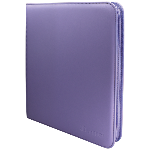 Ultra PRO Vivid 12-Pocket Zippered PRO-Binder - Purple