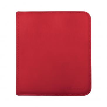 Ultra PRO Vivid 12-Pocket Zippered PRO-Binder - Red