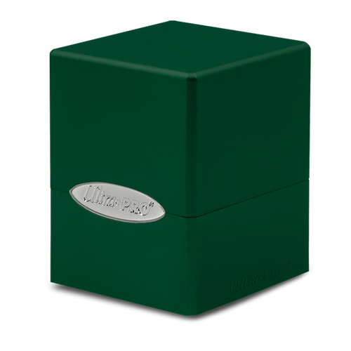 Ultra PRO Satin Cube Deck Box - Hi-Gloss Emerald Green