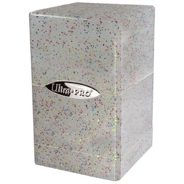Ultra PRO Satin Tower Deck Box - Glitter Clear
