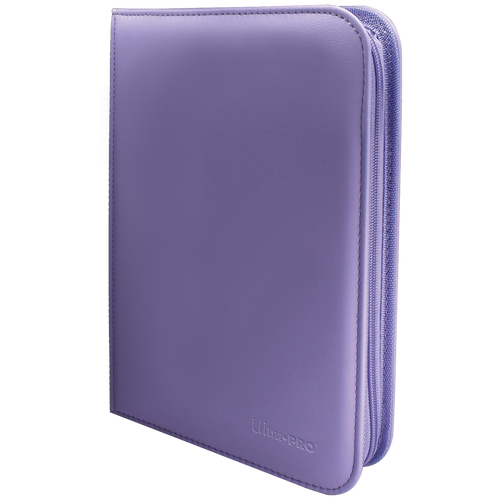 Ultra PRO Vivid 4-Pocket Zippered PRO-Binder - Purple