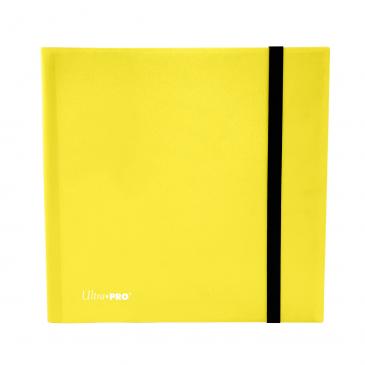 Ultra PRO 12-Pocket Eclipse PRO-Binder - Lemon Yellow