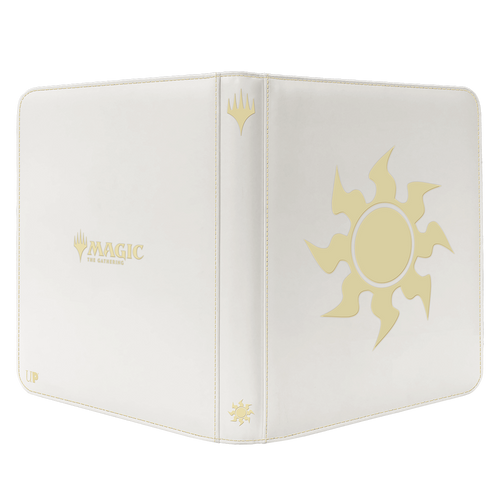 Ultra PRO Mana 8 - 12-Pocket Zip PRO-Binder - Plains