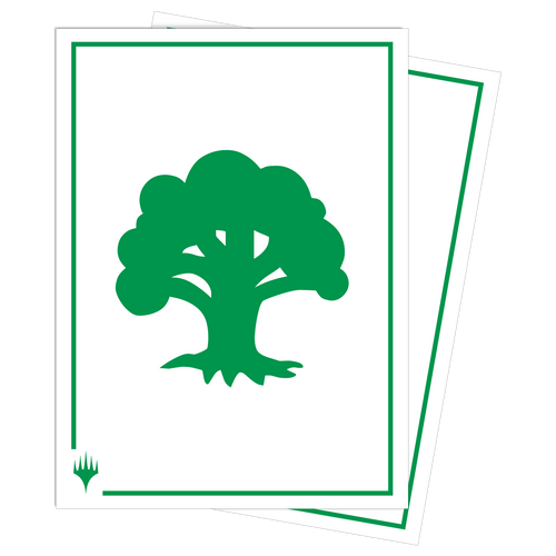 Ultra PRO Mana 8 - Apex Deck Protector sleeves - Forest (105)