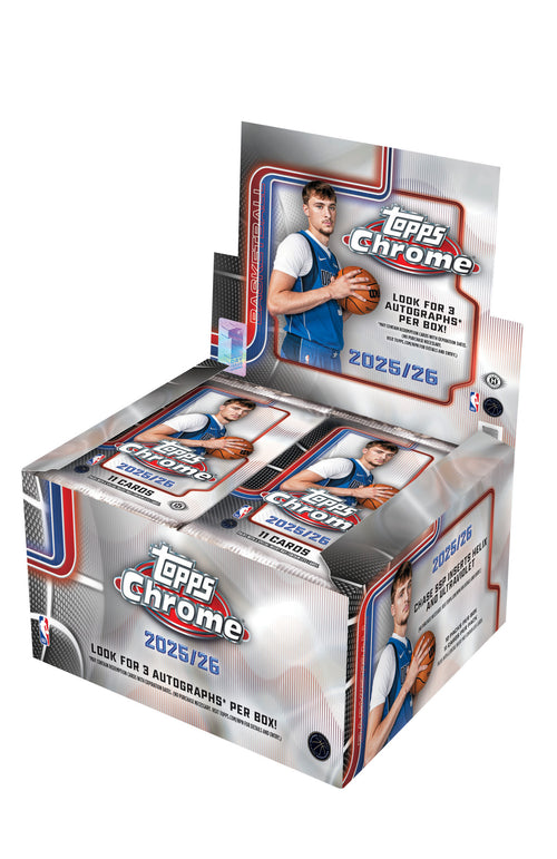 Topps Chrome Basketball 2025/26 - Jumbo Box