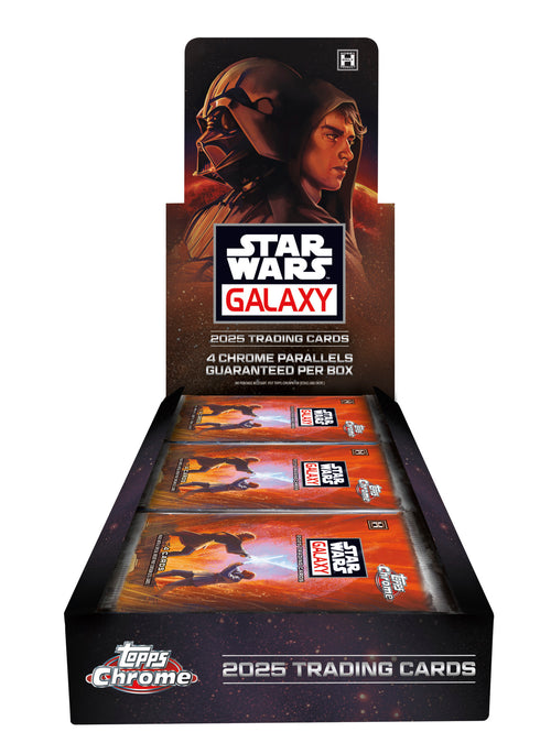 Topps Star Wars Chrome Galaxy 2025 - Hobby Box