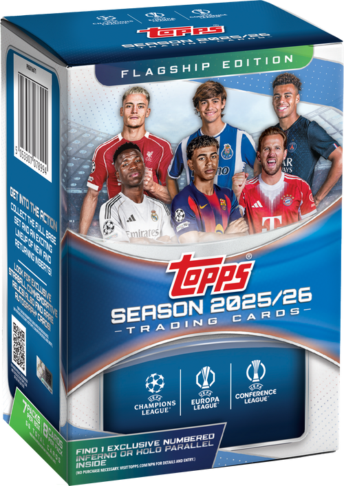 Topps UEFA Club Competitions Flagship 2025/26 - Value Box