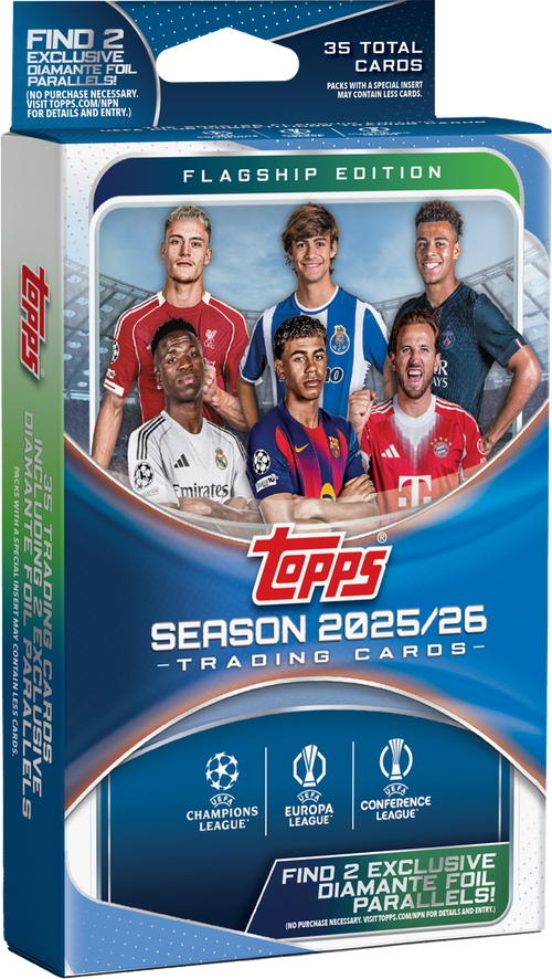 Topps UEFA Club Competitions Flagship 2025/26 - Hanger Pack