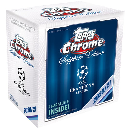 Fodboldkort Topps Chrome UEFA Champions League 2020/21 Sapphire Edition