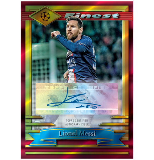 Topps Finest Flashbacks UEFA Club Competitions 2022/23