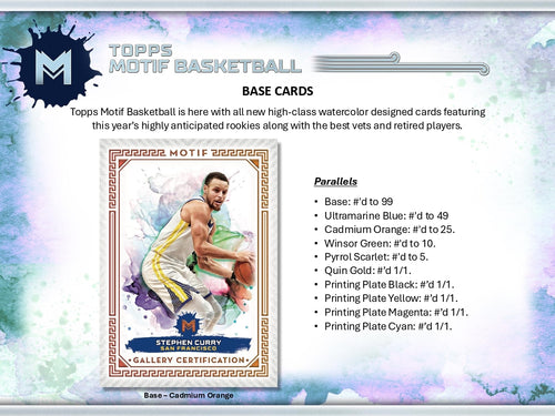 Topps Motif Basketball 2023/24 - Hobby Box