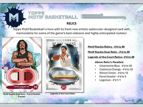 Topps Motif Basketball 2023/24 - Hobby Box