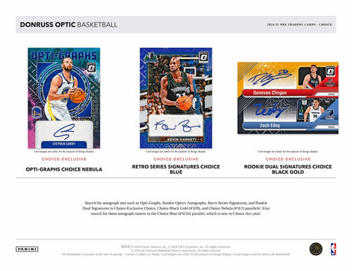 Panini Donruss Optic Basketball 2024/25 - Choice Box
