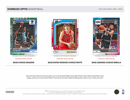 Panini Donruss Optic Basketball 2024/25 - Choice Box