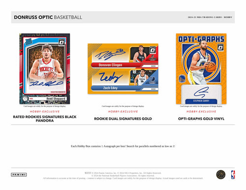 Panini Donruss Optic Basketball 2024/25 - Hobby Box