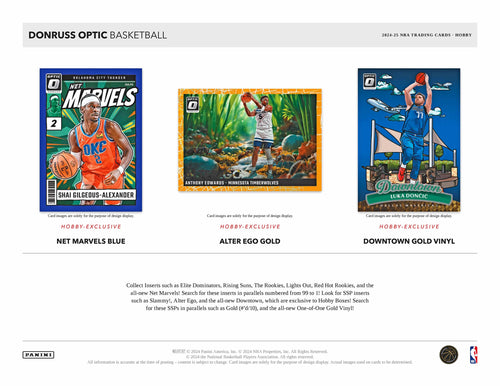 Panini Donruss Optic Basketball 2024/25 - Hobby Box