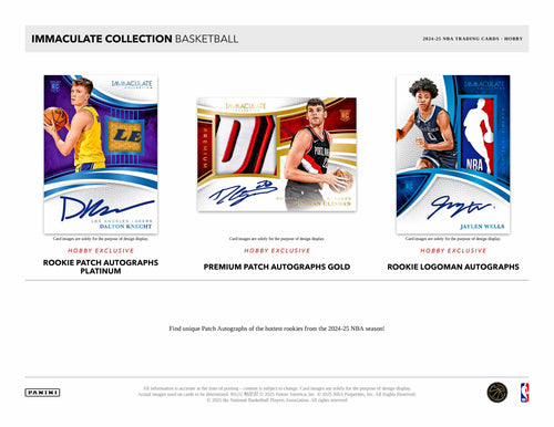 Panini Immaculate Basketball 2024/25 - Hobby Box