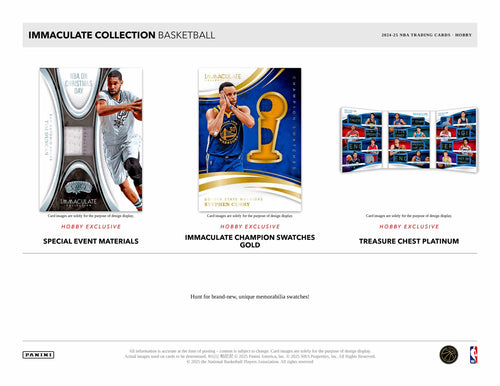Panini Immaculate Basketball 2024/25 - Hobby Box