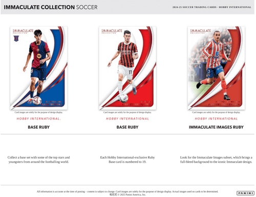 Panini Immaculate Soccer 2024/25 - International Hobby Box