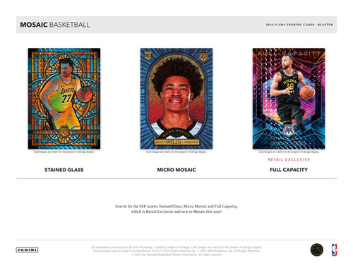 Panini Mosaic Basketball 2024/25 - Mega Box