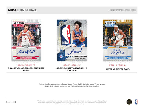 Panini Mosaic Basketball 2024/25 - Hobby Box