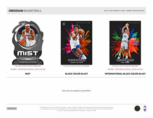 Panini Obsidian Basketball 2024/25 - International Hobby Box